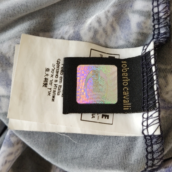 Just Cavalli Blue Top 🇮🇹 - Picture 5 of 6